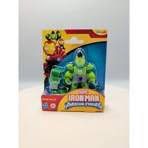 Iron Man and His Awesome Friends Marvel Iron Hulk Action Figure Toy Accessories